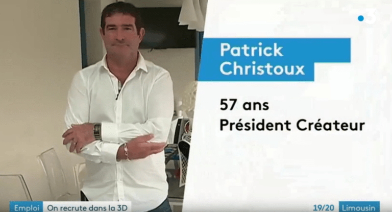 Patrick Christoux, 57 ans, président fondateur d'Axis