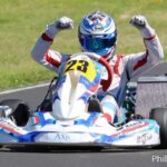 Axis et Matteo Fel-Astorg jeune kartman cantalien