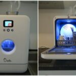 Axis produit Bob le lave vaisselle ultra compact de Daan technologies