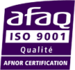 Logo AFAQ ISO 9001 Qualité - Afnor Certification