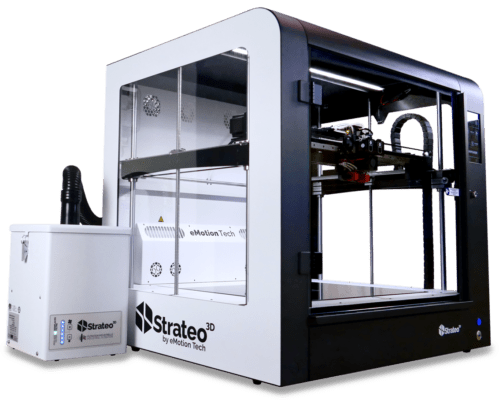 strateo, une machine qui utilise la technologie de la dépose de fil