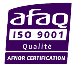 Logo afaq - AFNOR certification qualité ISO 9001